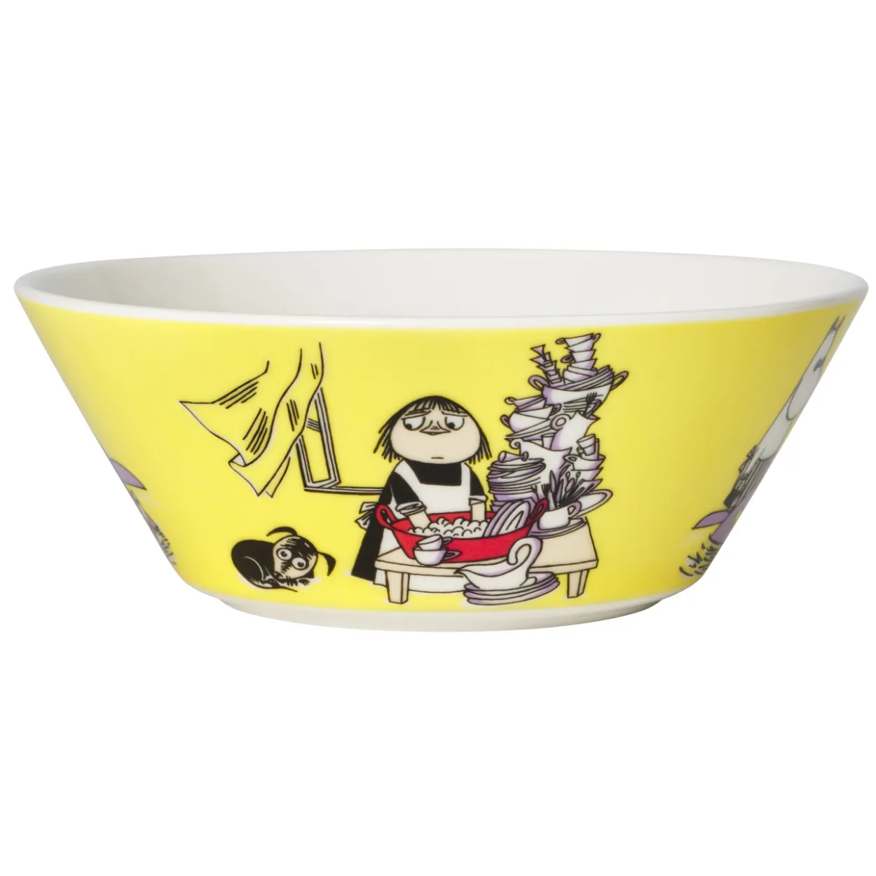 Muumi kulho 15 cm Miisa keltainen