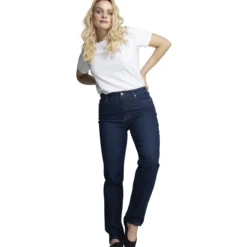 Naisten farkut Pola Rose straight fit