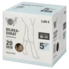 Naisten nilkkasukat Pola 20 den beige 5 pr/pkt
