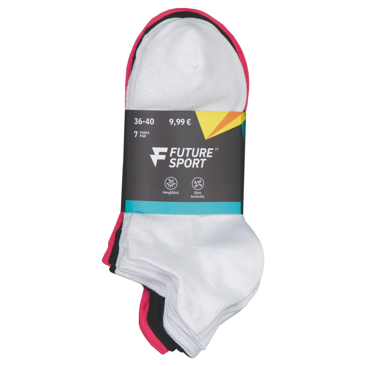Naisten sneaker-urheilusukat Future TT Sport 7 pr/pkt