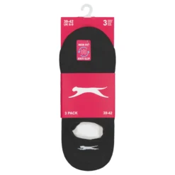 Naisten sukat Slazenger Invisibles 3 pr/pkt