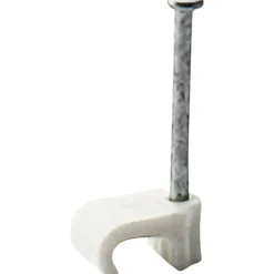 Naulakiinnike latta Egant 3 x 5 mm valkoinen 25 kpl