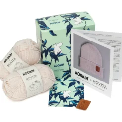 Neulepaketti Moomin x Novita Taikapilvi-pipo Hanki
