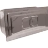 Nokiluukku 75x150 mm niklattu