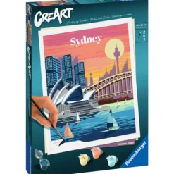 Numeromaalaus Ravensburger CreArt Sydney