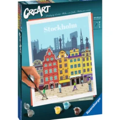 Numeromaalaus Ravensburger CreArt Stockholm