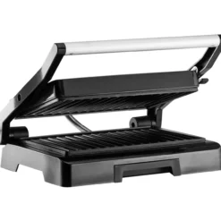 OBH Nordica Onyx -panini- ja -voileipägrilli, musta 6889