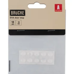 Ovenpysäytin silikonia Brücke Ø 10 mm, 10 kpl