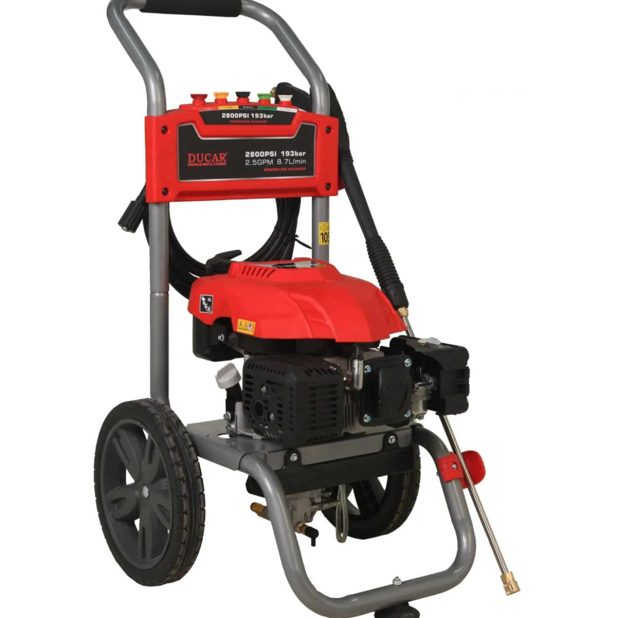 Painepesuri Ducar DGPW2800V 193bar imevä polttomoottori