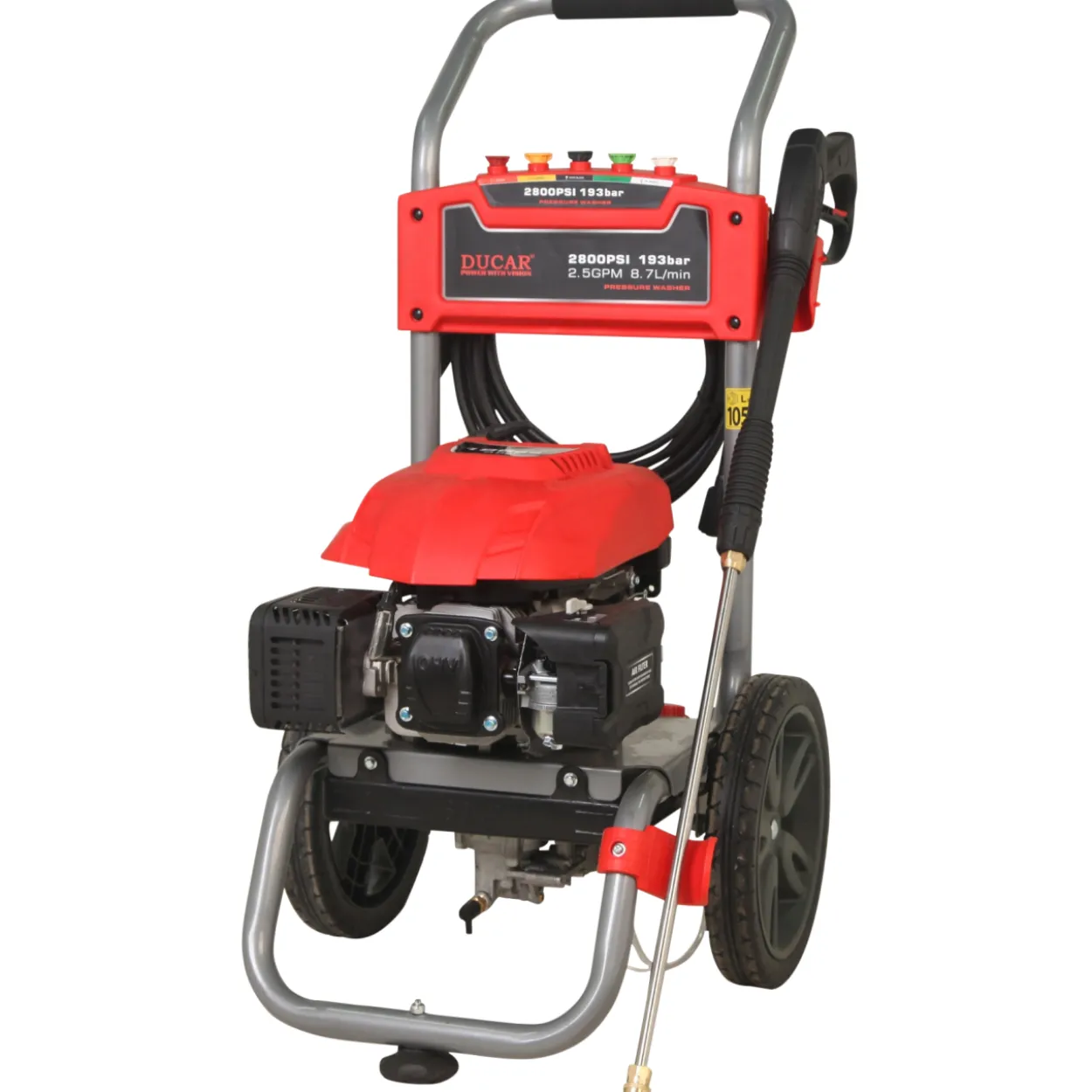Painepesuri Ducar DGPW2800V 193bar imevä polttomoottori