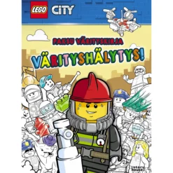 Paksu värityskirja LEGO City Värityshälytys!
