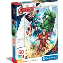 Palapeli Clementoni 60 palaa Avengers