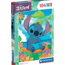 Palapeli Clementoni 104 palaa Disney Stitch