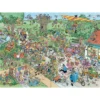 Palapeli Jumbo 1000 palaa Jan van Haasteren Big Garden Birdwatch