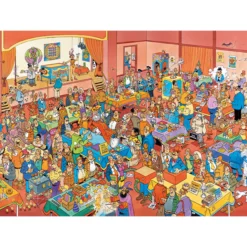 Palapeli Jumbo 1000 palaa Jan Van Haasteren The Magic Fair