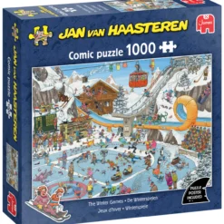 Palapeli Jumbo 1000 palaa Jan van Haasteren Winter Games