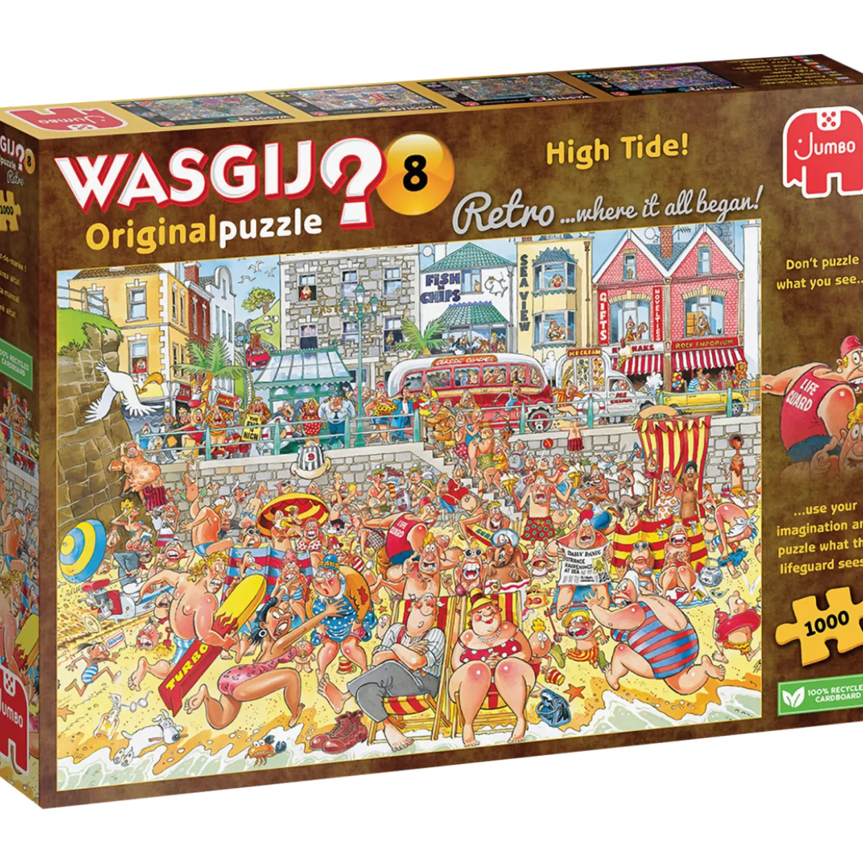 Palapeli Jumbo 1000 palaa Wasgij