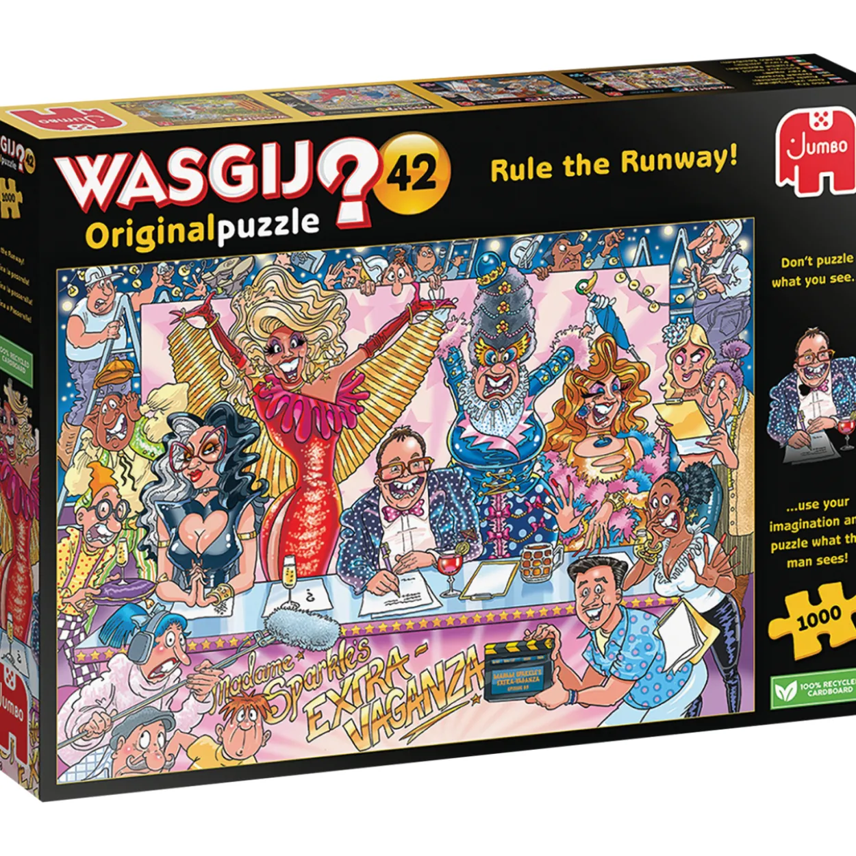 Palapeli Jumbo 1000 palaa Wasgij