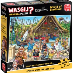 Palapeli Jumbo 1000 palaa Wasgij Original World of Sinbad