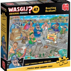 Palapeli Jumbo 1000 palaa Wasgij Original 47 Boating Bedlam!