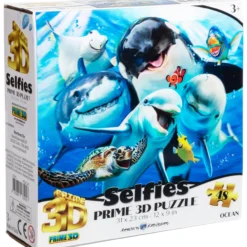 Palapeli 48 palaa 3D Ocean Selfie
