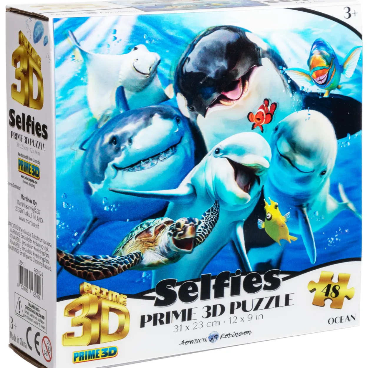 Palapeli 48 palaa 3D Ocean Selfie
