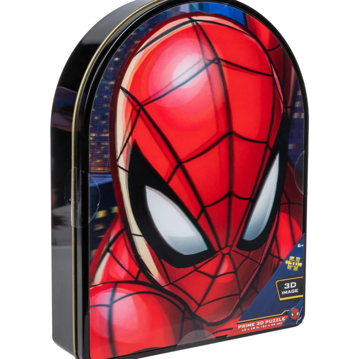 Palapeli 300 palaa 3D Spiderman peltirasiassa