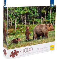 Palapeli Peliko 1000 palaa karhuperhe