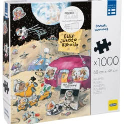 Palapeli Peliko 1000 palaa Kunnas Kuujuustokahvila