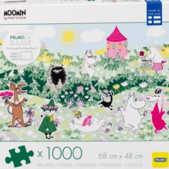 Palapeli Peliko 1000 palaa Muumi kukkatarha