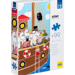 Palapeli Peliko 99 palaa Muumi merenhuiske