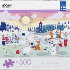 Palapeli Peliko 500 palaa Muumi päivä Muumilaaksossa