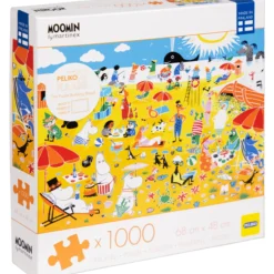 Palapeli Peliko 1000 palaa Muumi Rivieran rannalla