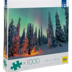 Palapeli Peliko 1000 palaa revontulet