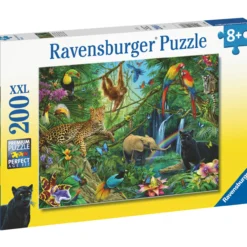 Palapeli Ravensburger Animals in the jungle 200 palaa