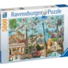Palapeli Ravensburger Big City Collage 5000 palaa
