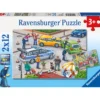 Palapeli Ravensburger Blue Lights On The Way 2x12 palaa