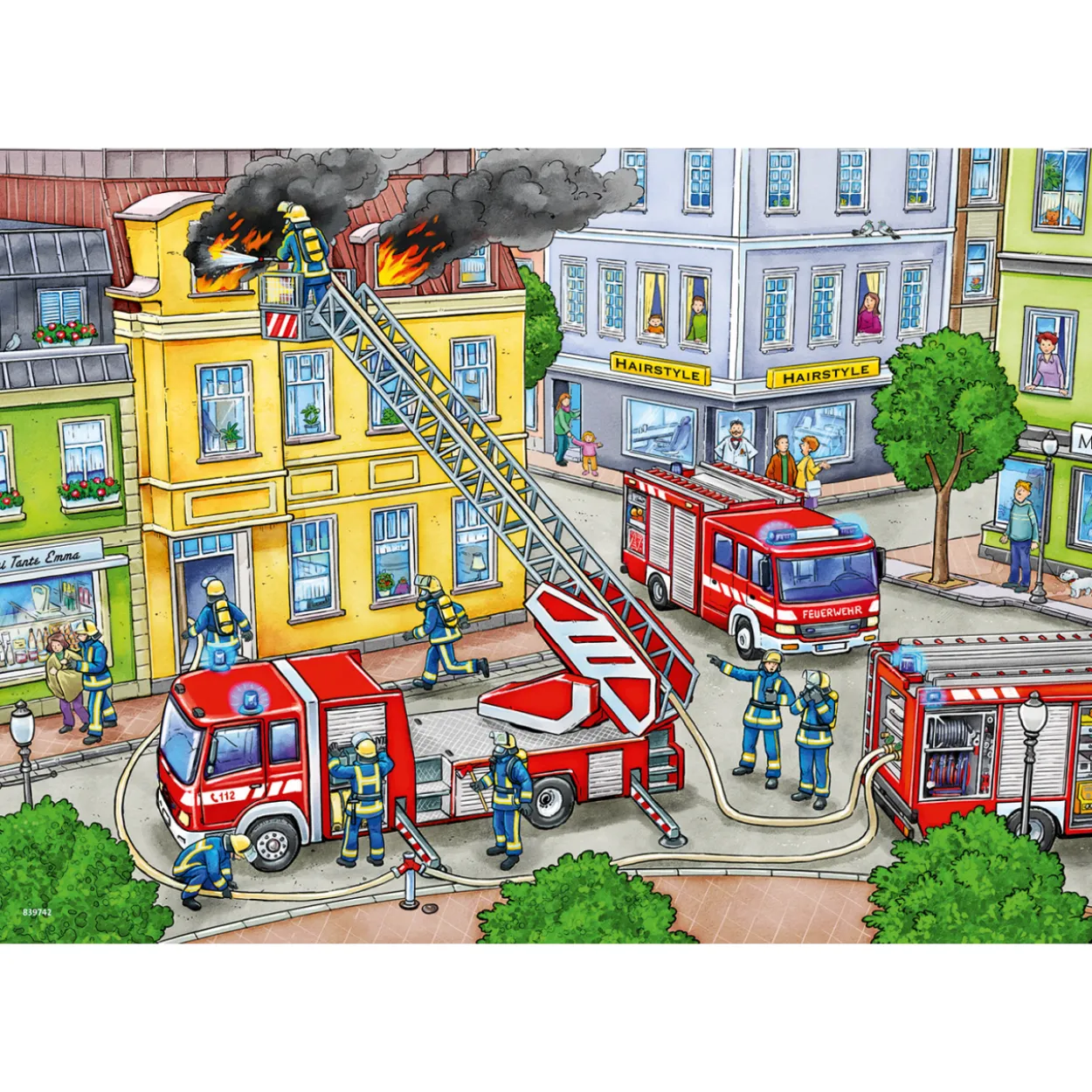 Palapeli Ravensburger Blue Lights On The Way 2x12 palaa
