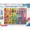 Palapeli Ravensburger Disney Multi Character 100 palaa