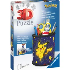 Palapeli Ravensburger 3D Pokémon Pencil Cup 54 palaa