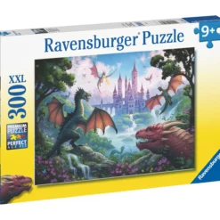 Palapeli Ravensburger Dragons 300 palaa