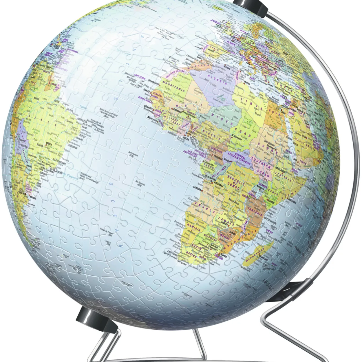 Palapeli Ravensburger 3D World Globe PB 540 palaa