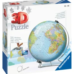 Palapeli Ravensburger 3D World Globe PB 540 palaa