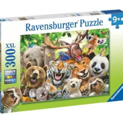 Palapeli Ravensburger Exotic Animals Selfie 300 palaa