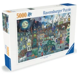 Palapeli Ravensburger Fantasy, Victorian Street 5000 palaa