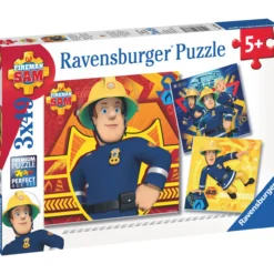 Palapeli Ravensburger Fireman Sam Call Sam In Danger 3x49 palaa