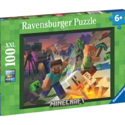 Palapeli Ravensburger Monster Minecraft 100 palaa