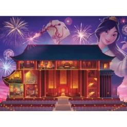 Palapeli Ravensburger 1000 palaa Disney Castles Mulan
