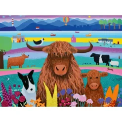 Palapeli Ravensburger 1000 palaa Highland Life