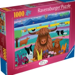 Palapeli Ravensburger 1000 palaa Highland Life